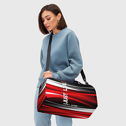 Сумки спортивные Just live, цвет: 3D-принт — фото 2