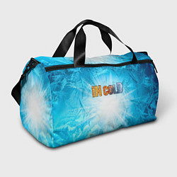 Сумки спортивные IN COLD horizontal logo with blue ice, цвет: 3D-принт