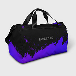 Спортивная сумка Evanescence Purple Grunge