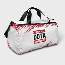 Спортивная сумка Dota: красные таблички Best Player и Ultimate