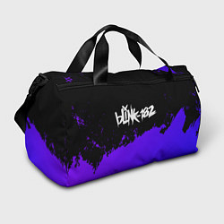 Спортивная сумка Blink 182 Purple Grunge
