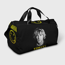 Спортивная сумка Nirvana - Kurt Donald Cobain