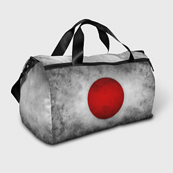 Сумки спортивные Japan flag on chrome, цвет: 3D-принт
