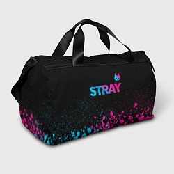 Сумки спортивные Stray - neon gradient logo, цвет: 3D-принт