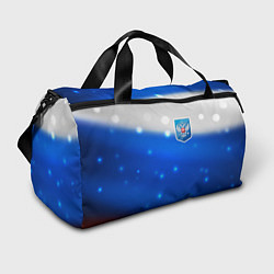 Спортивная сумка Герб России Blue