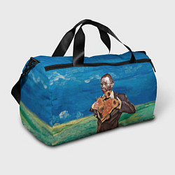 Спортивная сумка Ван Гог портрет с Подсолнухами