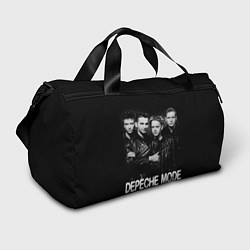 Спортивная сумка Depeche Mode - black & white portrait