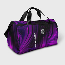 Спортивная сумка Nickelback violet plasma