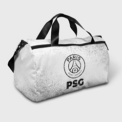 Спортивная сумка PSG с потертостями на светлом фоне