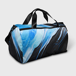 Спортивная сумка Тёмно-синий мрамор