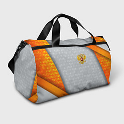 Спортивная сумка Orange & silver Russia