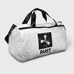 Спортивная сумка Rust с потертостями на светлом фоне