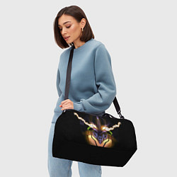 Сумки спортивные Eva 01: Evangelion, цвет: 3D-принт — фото 2