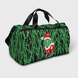 Спортивная сумка Santa Claus, Grinch - Christmas thief