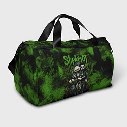 Спортивная сумка Slipknot green art
