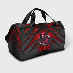 Спортивная сумка Slipknot black and red