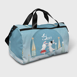 Спортивная сумка 2023 - танец зайчиков