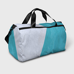 Спортивная сумка Абстрактный паттерн из двух цветов - серый и светл