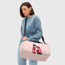 Сумки спортивные Повелитель тьмы на подработке - Эми и Садао, цвет: 3D-принт — фото 2
