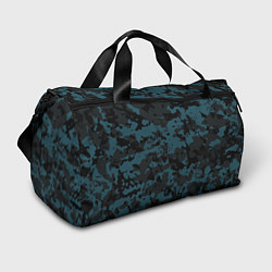 Спортивная сумка Тёмно-синий камуфляж