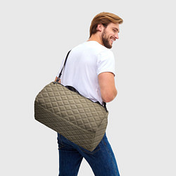 Сумки спортивные Стёганая кожа - fashion texture, цвет: 3D-принт — фото 2