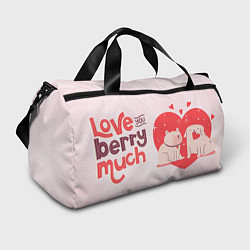 Спортивная сумка Love eou berry much