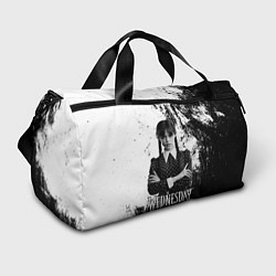 Спортивная сумка Wednesday black and white
