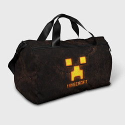 Спортивная сумка Minecraft lava