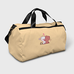 Спортивная сумка Плюшевые медвежьи объятия