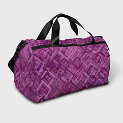 Спортивная сумка Фиолетовые диагонали