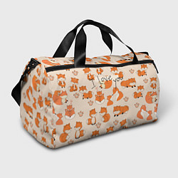 Спортивная сумка I love foxes