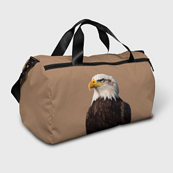 Спортивная сумка Белоголовый орлан птица