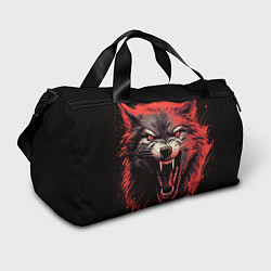 Спортивная сумка Злой волк