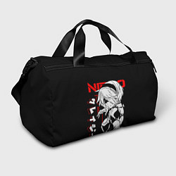 Спортивная сумка Nier automata - черный и красный
