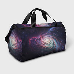 Спортивная сумка Спиральная галактика в космосе