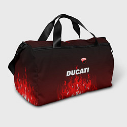 Спортивная сумка Ducati- красное пламя
