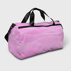Спортивная сумка Волны светло-розовый