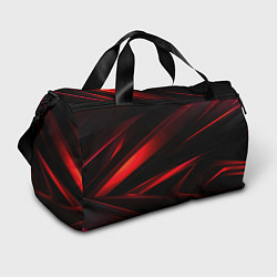 Сумки спортивные Black and red, цвет: 3D-принт