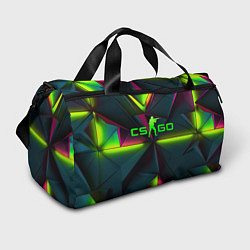 Спортивная сумка CS GO green neon