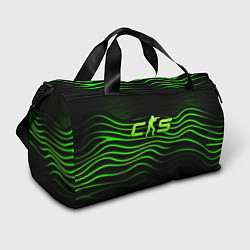 Спортивная сумка CS2 green logo