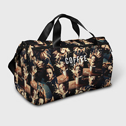 Спортивная сумка Кофе моя любовь и страсть