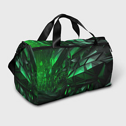 Спортивная сумка Green abstract