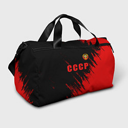Спортивная сумка СССР герб брызги красок