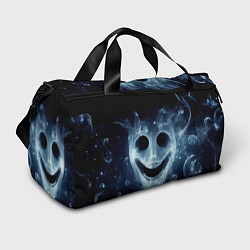 Спортивная сумка Хэллоуин - улыбка привидения
