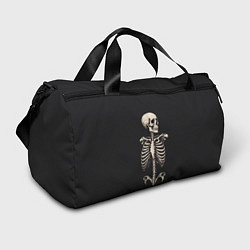 Спортивная сумка Скелет улыбается