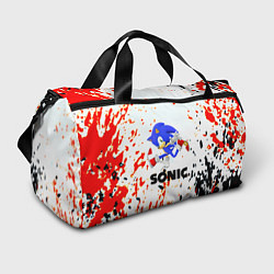 Сумки спортивные Sonic краски абстрактные, цвет: 3D-принт