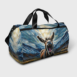 Сумки спортивные Крик осла, цвет: 3D-принт