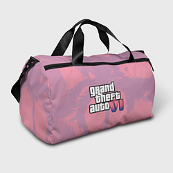 Спортивная сумка GTA 6 pink
