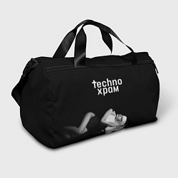 Спортивная сумка Techno храм монашка лежит