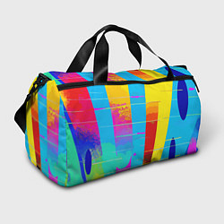 Спортивная сумка Цветная абстракция - поп арт